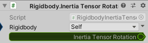 Rigidbody.InertiaTensorRotation