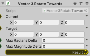 Vector3.RotateTowards