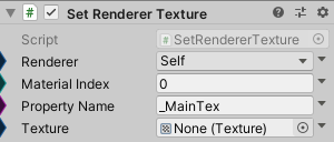 SetRendererTexture