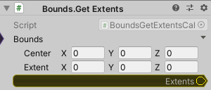 Bounds.GetExtents