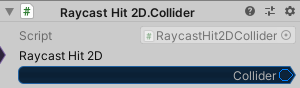 RaycastHit2D.Collider