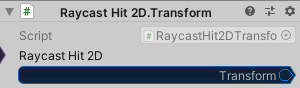 RaycastHit2D.Transform