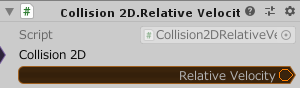 Collision2D.RelativeVelocity