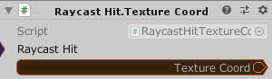 RaycastHit.TextureCoord