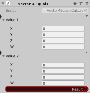 Vector4.Equals