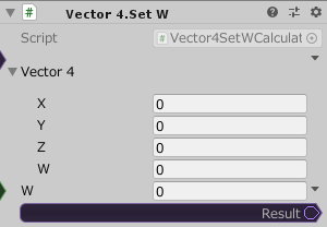 Vector4.SetW