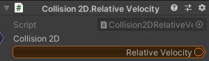 Collision2D.RelativeVelocity