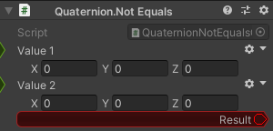 Quaternion.NotEquals