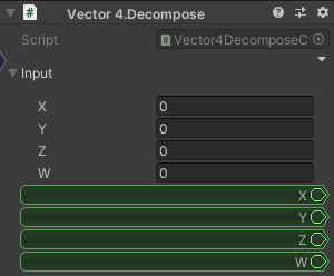 Vector4.Decompose