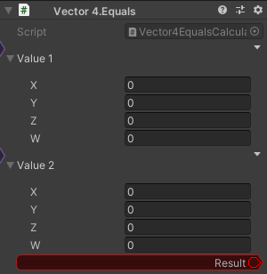 Vector4.Equals