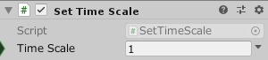 SetTimeScale