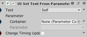 UISetTextFromParameter