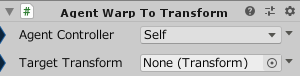 AgentWarpToTransform