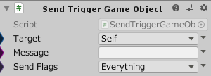 SendTriggerGameObject