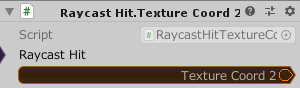 RaycastHit.TextureCoord2