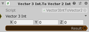 Vector3Int.ToVector2Int