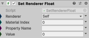 SetRendererFloat
