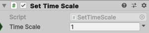 SetTimeScale