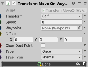 TransformMoveOnWaypoint