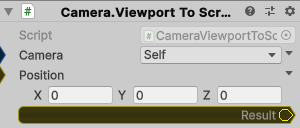 Camera.ViewportToScreenPoint