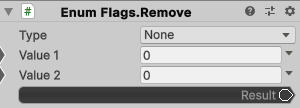EnumFlags.Remove