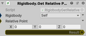 Rigidbody.GetRelativePointVelocity