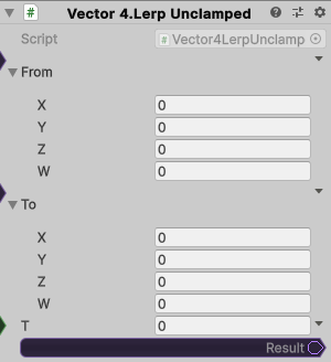 Vector4.LerpUnclamped