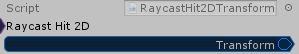 RaycastHit2D.Transform