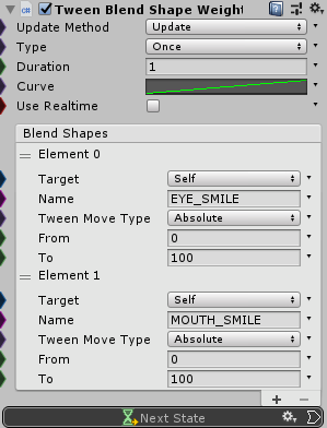 TweenBlendShapeWeight