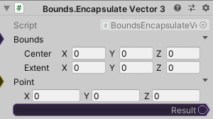 Bounds.EncapsulateVector3