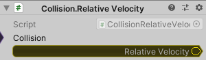 Collision.RelativeVelocity