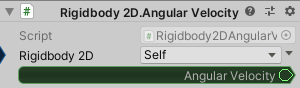 Rigidbody2D.AngularVelocity