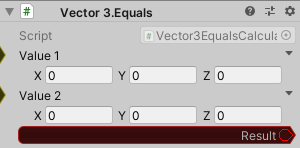 Vector3.Equals