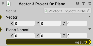 Vector3.ProjectOnPlane