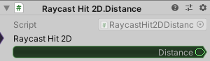 RaycastHit2D.Distance