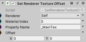 SetRendererTextureOffset