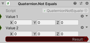 Quaternion.NotEquals