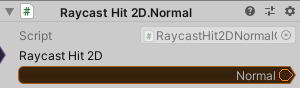 RaycastHit2D.Normal