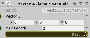 Vector3.ClampMagnitude