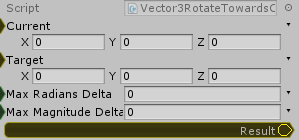 Vector3.RotateTowards